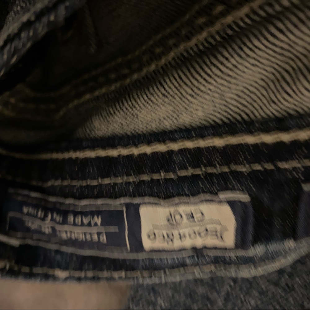 Miss Me Crop Denim Jeans Embellished Pockets JE6048C6 Size 29 - Picture 10 of 11